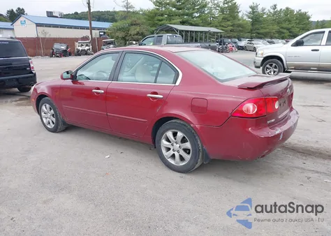 2007 Kia Optima Ex V6 z USA, uszkodzony, nr VIN KNAGE124675154194